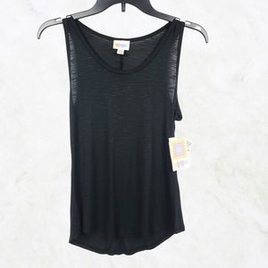 🎉B.O.G.O | LulaRoe Tank Top | Heather Black | Size XS | NWT